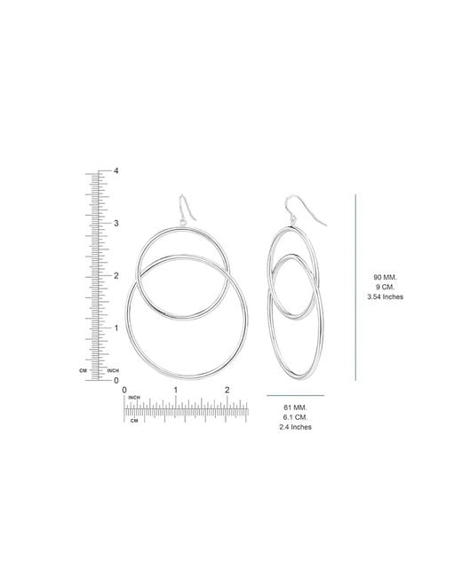 Gold & Honey White Double Drop Earrings