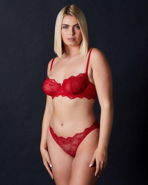 Journelle Red Anais Bikini Scarlet