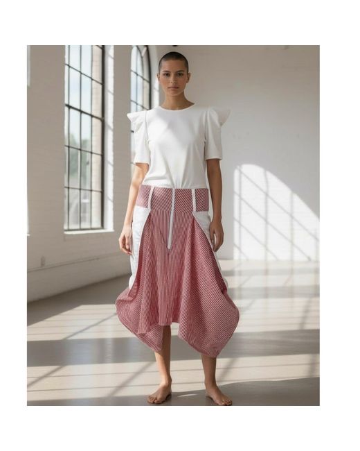 SNIDER Blue Deconstructed Top
