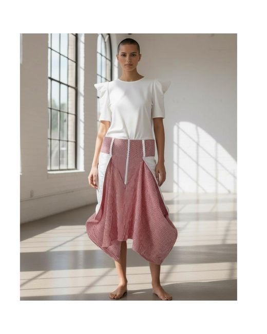 SNIDER Blue Deconstructed Top