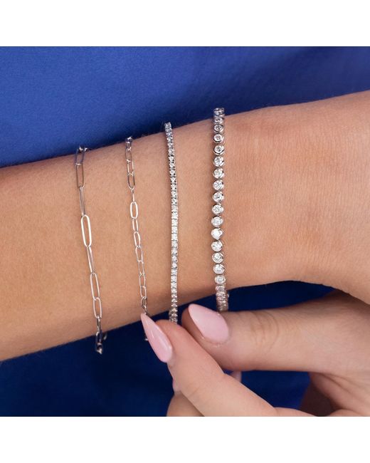 Maya Brenner Metallic Element Short Link Bracelet