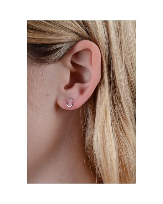 Lee Renee Metallic Shark Jawbone Earrings