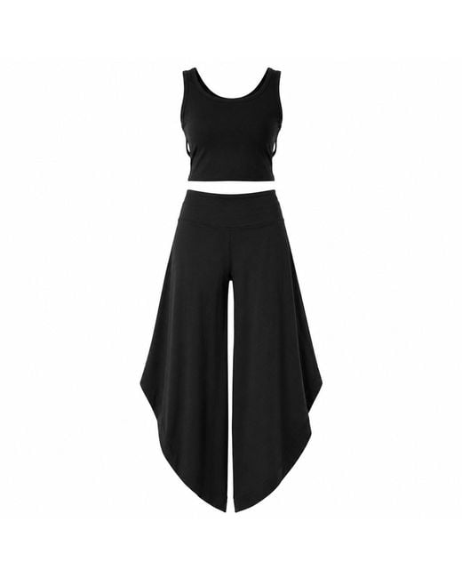 Yogi8Apparel Black Edgewalker Set