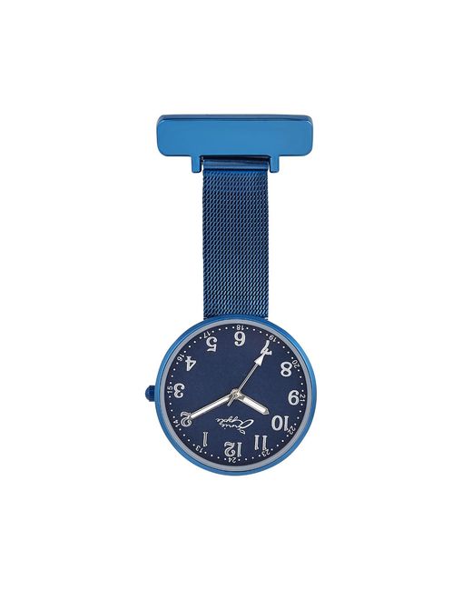 Bermuda Watch Company Blue Annie Apple Empress Interchangeable, Mesh Wrist To Nurse Watch Ladies