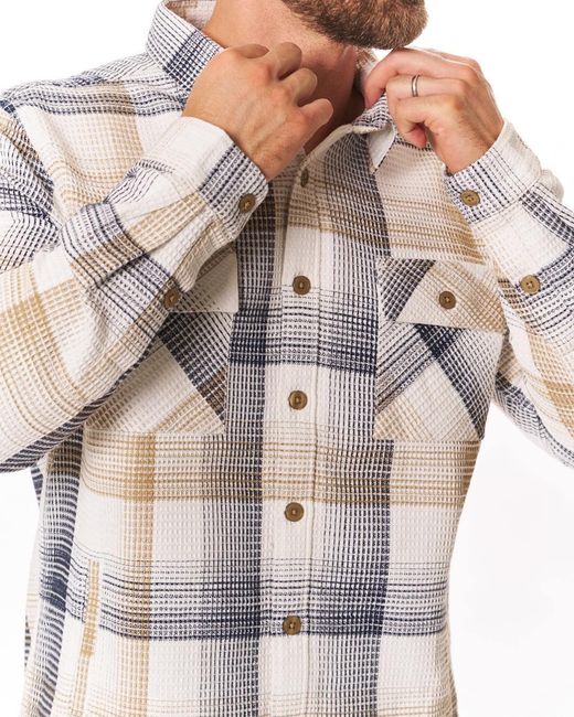 Vustra Gray Stonebridge Shacket for men