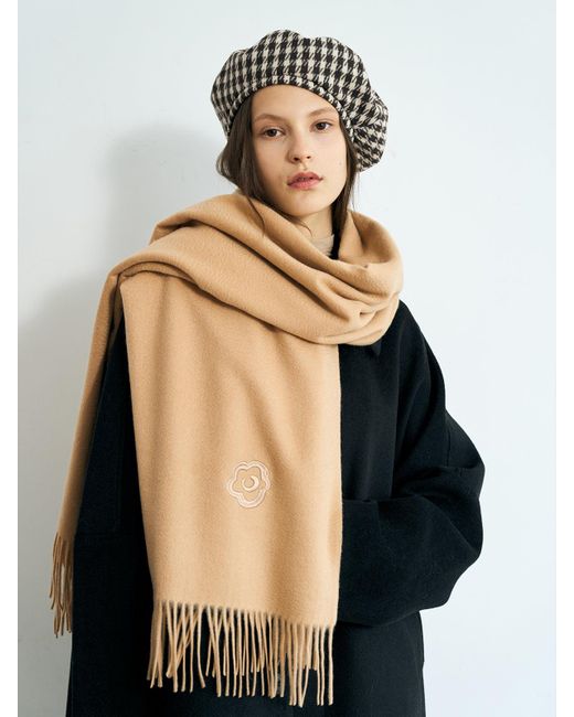 Lost Pattern Natural Neutrals The Big Shawl Oversized Cashmere Wrap