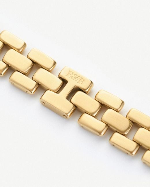 Elk & Bloom Metallic New Chain Chapter 14K Chunky Triple Chain Link Bracelet