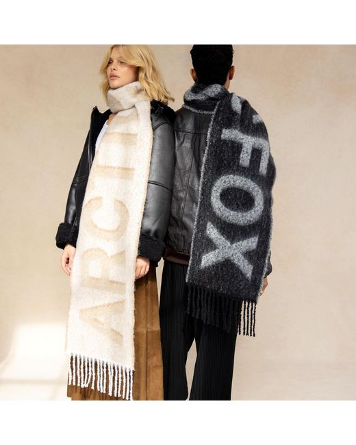 Arctic Fox & Co. Natural Neutrals The Logo Scarf