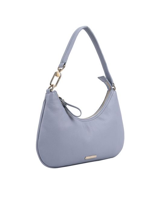 Paul Costelloe Blue Neutrals Tirana Leather Shoulder Bag