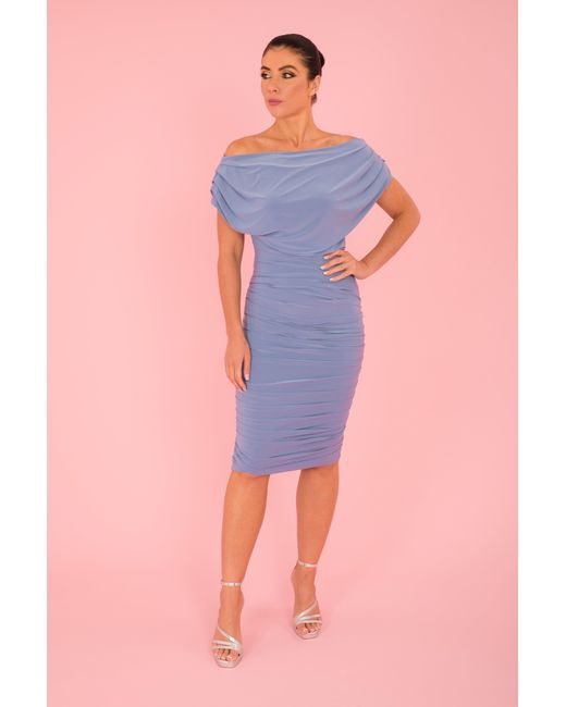 Atom Label Blue Oxygen Dress