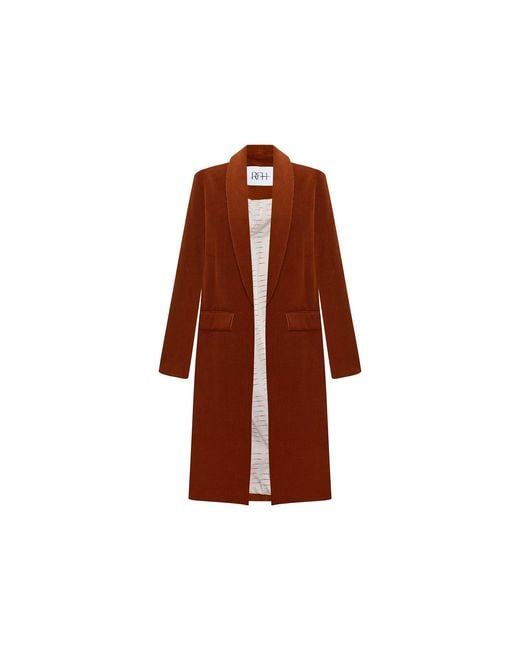 Roqaia Fashion House Brown Ember Elegance Blazer