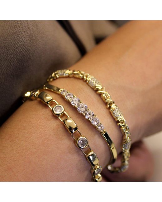 1610Istanbul Metallic Istanbulite Swarovski Bracelet