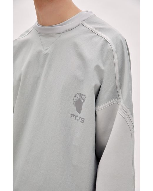 Pcfg Gray Comfort Track Sweat for men
