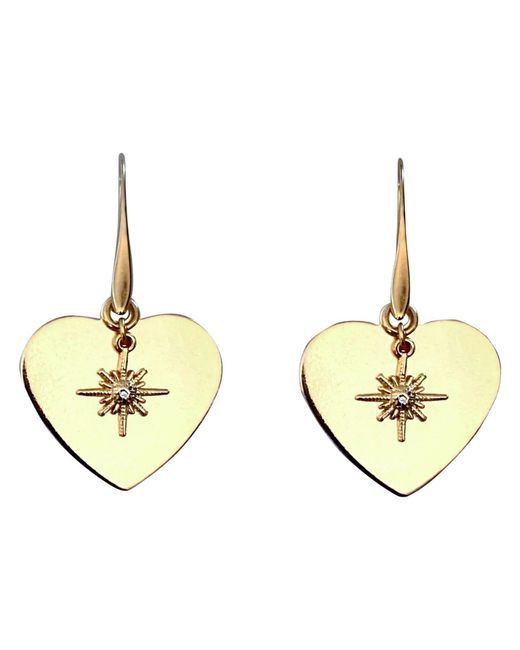 IN CAUDA VENENUM Metallic Tara Earrings
