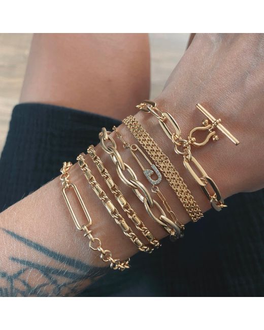 IN CAUDA VENENUM Metallic Enki Bracelet