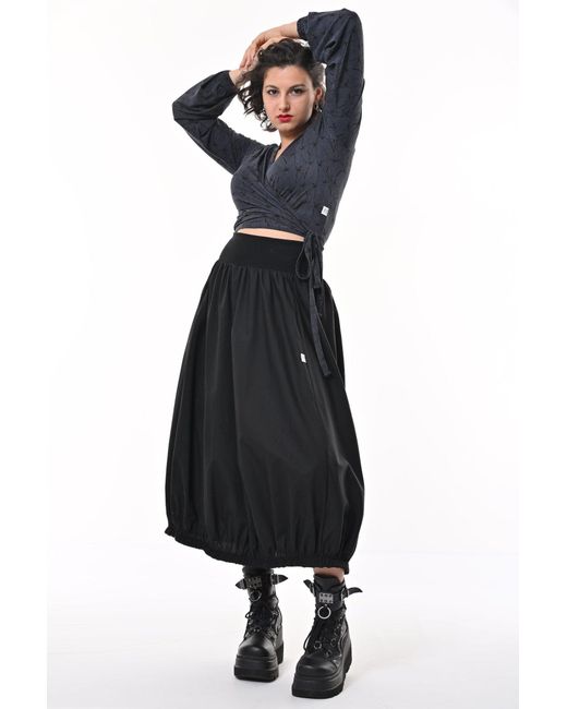Frock Tales Blue Kenza Wrap Top