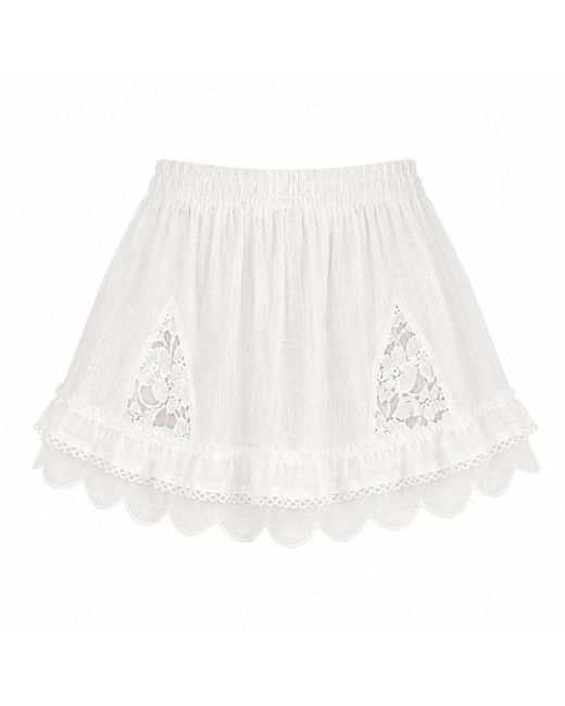 Muche Et Muchette White Kanan Skirt