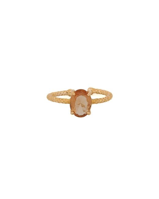 Ebru Jewelry Metallic Citrine Gemstone Abundance Ring