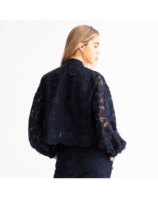 Emma Wallace Blue Zhi Jacket