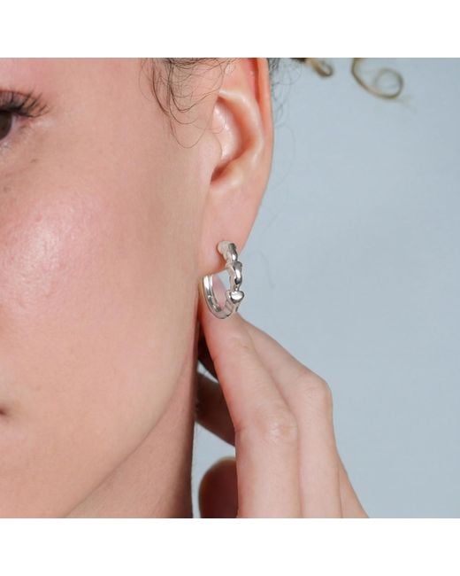 Onia Metallic Rope Hoops
