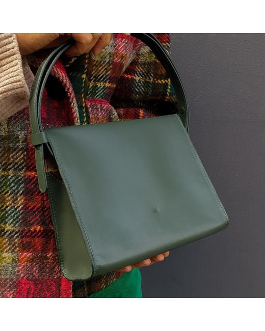 godi. Blue The Christy Handmade Adjustable Mini Shoulder Bag