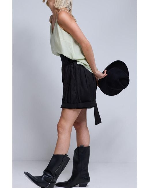 Dref Black Florence High Waisted Short