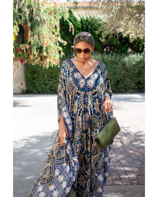 Jennafer Grace Black Persephone Minuit Caftan