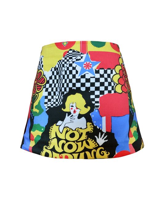 My Pair Of Jeans Multicolor Darling Miniskirt
