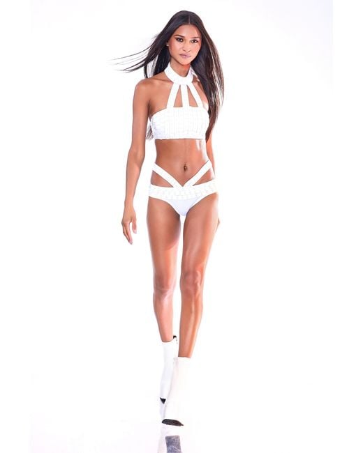 Harmonia Ny Out Mirrored Bikini Set By Dani Watanabe