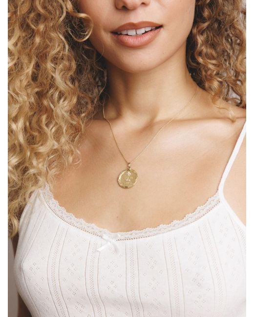 Déclarer Metallic Jamais Seuls Pendant