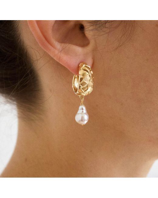 Gem Island Metallic La Lagune Earrings