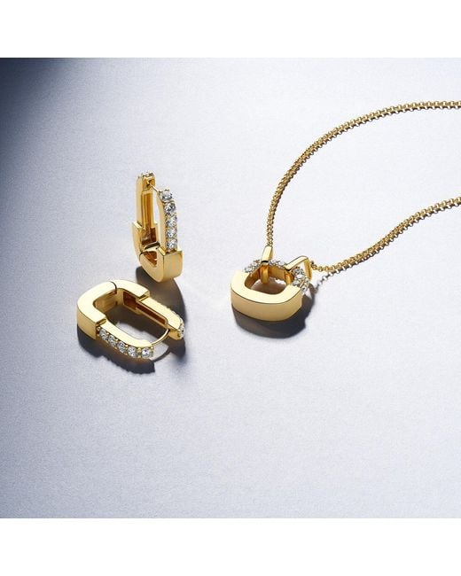 Sif Jakobs Jewellery Metallic Earrings Maratea With Zirconia