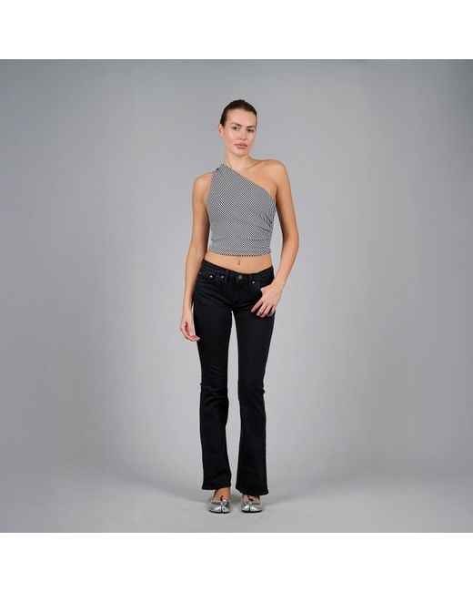 Love and Nostalgia Blue Killer Low Rise Bootcut Jean