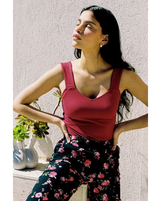AVANI Apparel Red Bodysuit Alysse