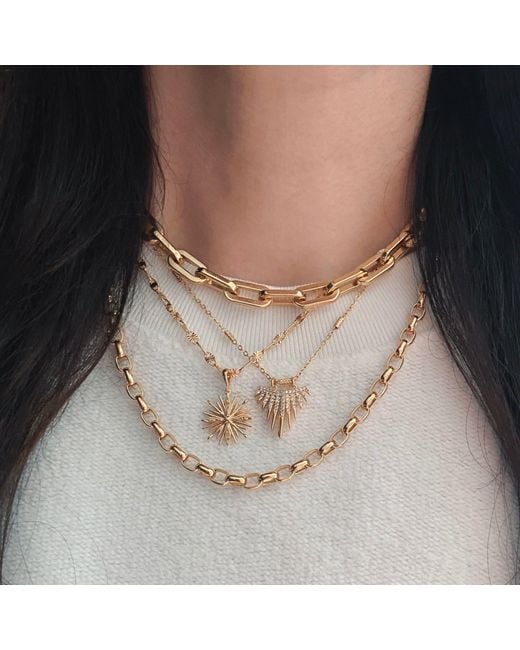 IN CAUDA VENENUM Metallic Hoshi Necklace