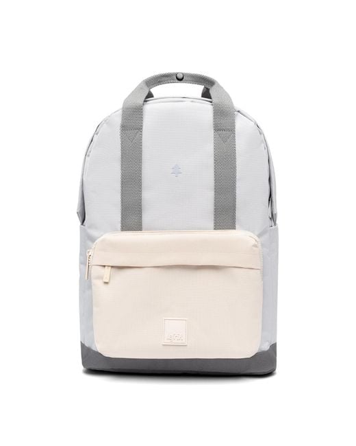 Lefrik Gray Capsule Backpack Concrete Block