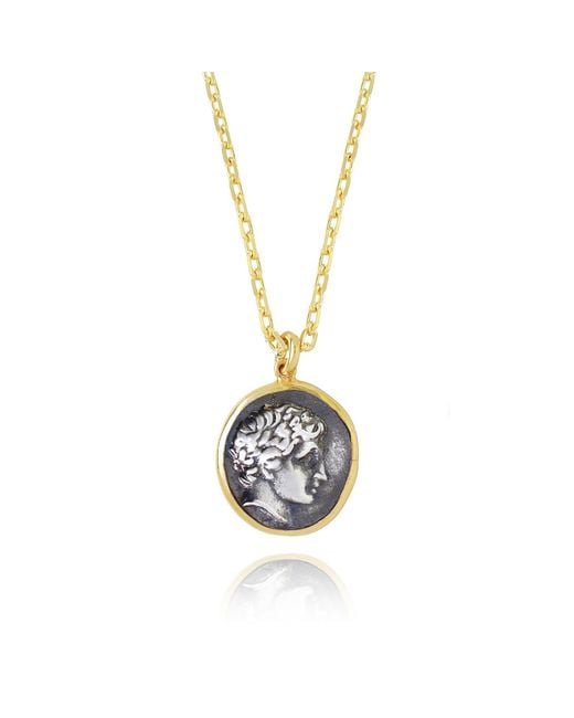 Ece London Metallic The Chariots Coin Necklace