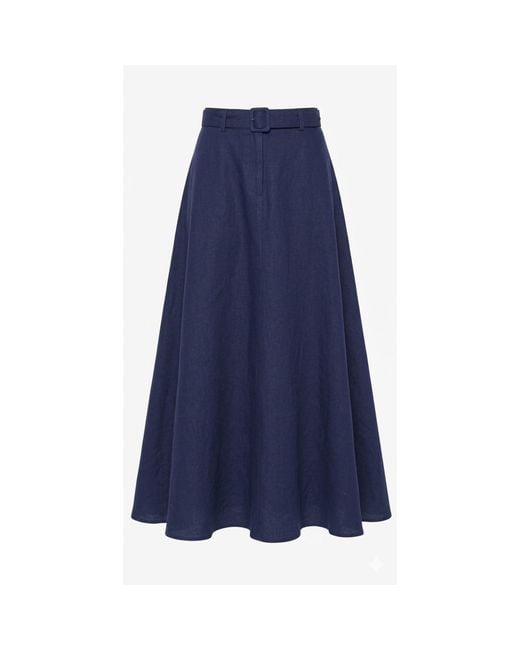 Ashita Fernandes Blue Ranie Skirt