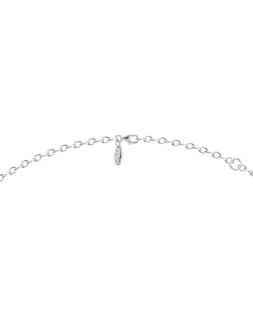 Arte Madrid Blue Sierra Pavé Drop Pendant Necklace