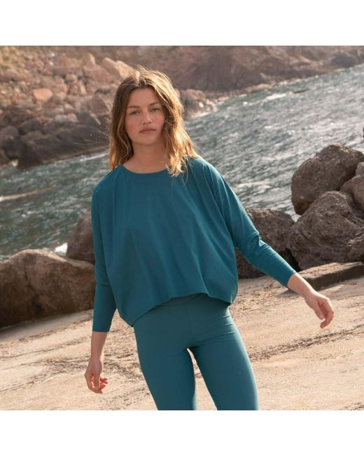Kalani Sunwear Blue Mykonos Uv Top