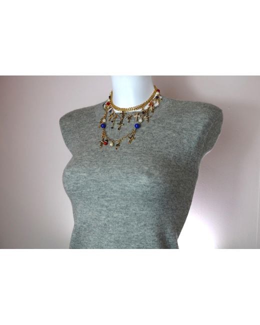 Vicki Sarge Black The Garland Necklace