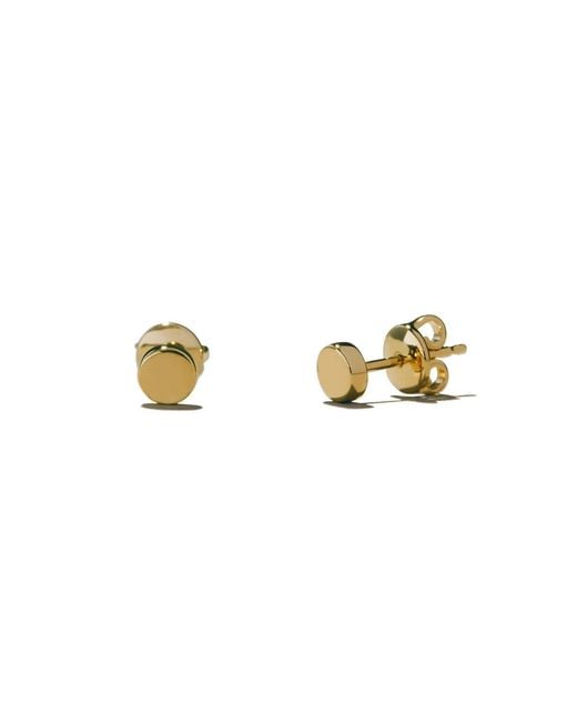 Onia Metallic Round Studs