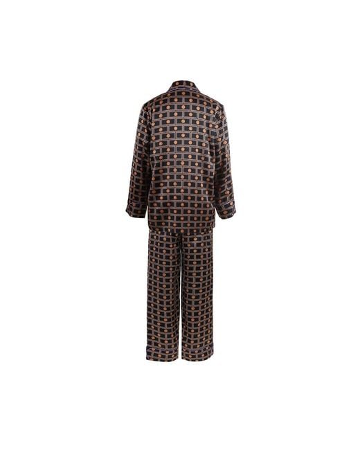 Emma Wallace Black Graeme Pj Set