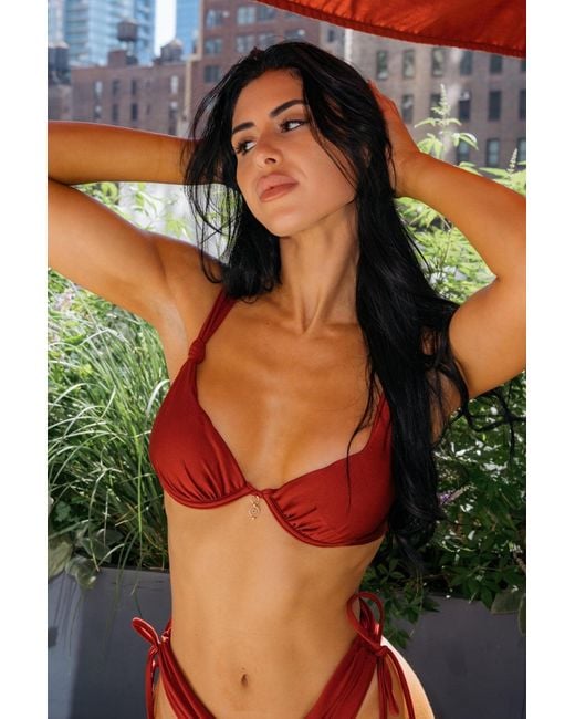 IVY SWIMWEAR Red Siena