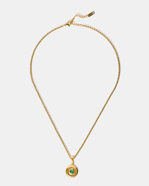 Kybele Studio Metallic Medallion Pendant Necklace