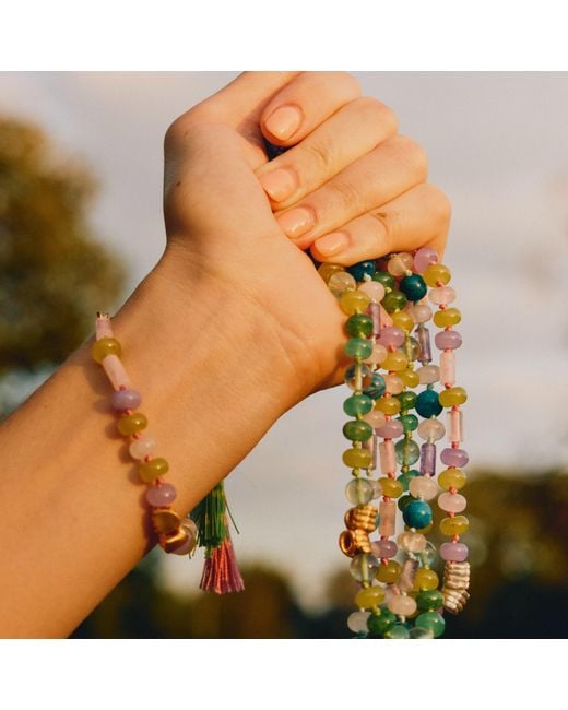 Après Youth Metallic 'Spud' Beaded Friendship Bracelet