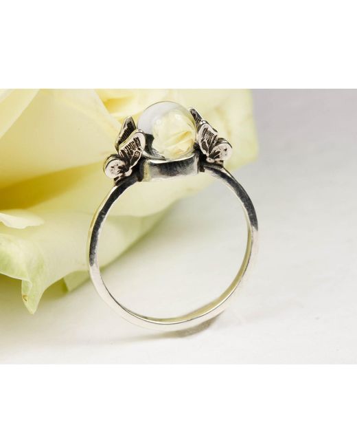 Lee Renee Metallic Butterfly Quartz Ring