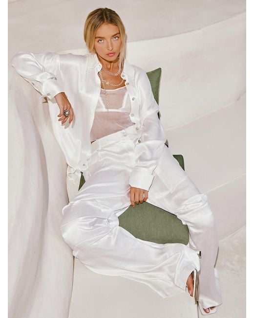 Cansu Xi White Fresh Shirt