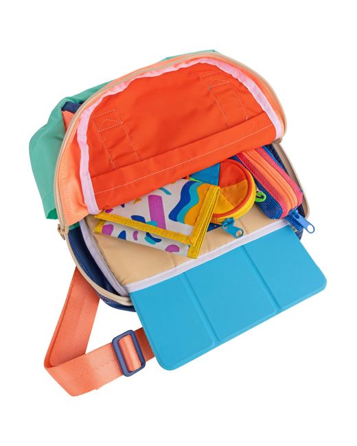 Mokuyobi Blue Schoolhouse Mini Atlas Backpack