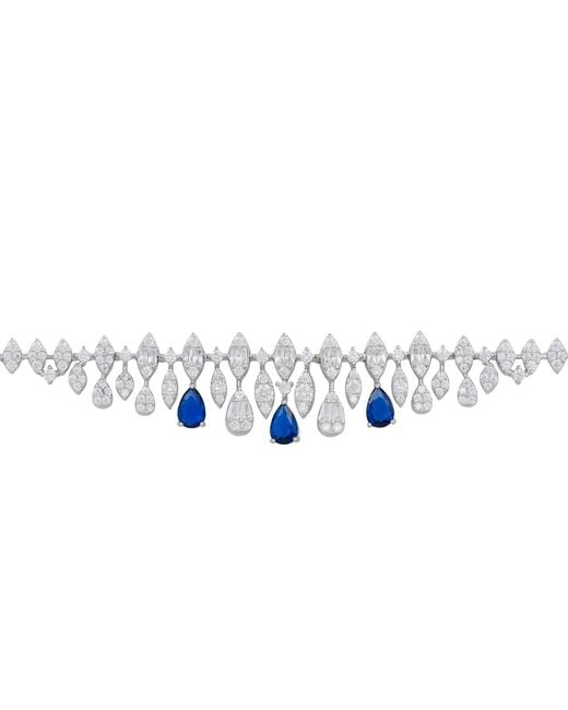 Latelita London Blue Duchess Sapphire Tennis Bracelet
